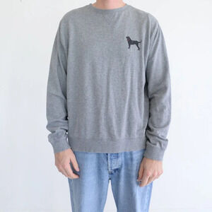 The Black Dog 100% Cotton Light  Weight Crew Neck Sweater Size Small